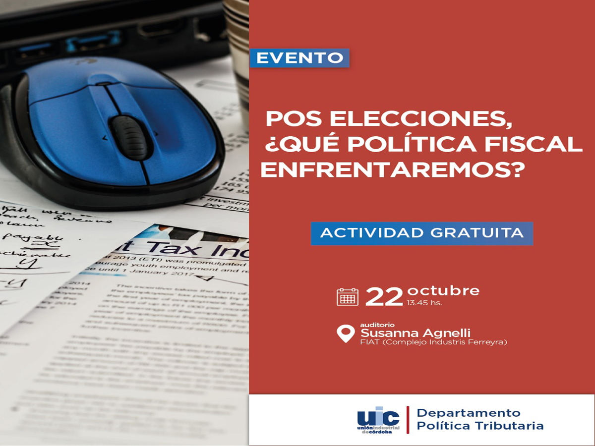 Evento: Pos elecciones, ¿qué política fiscal enfrentaremos?