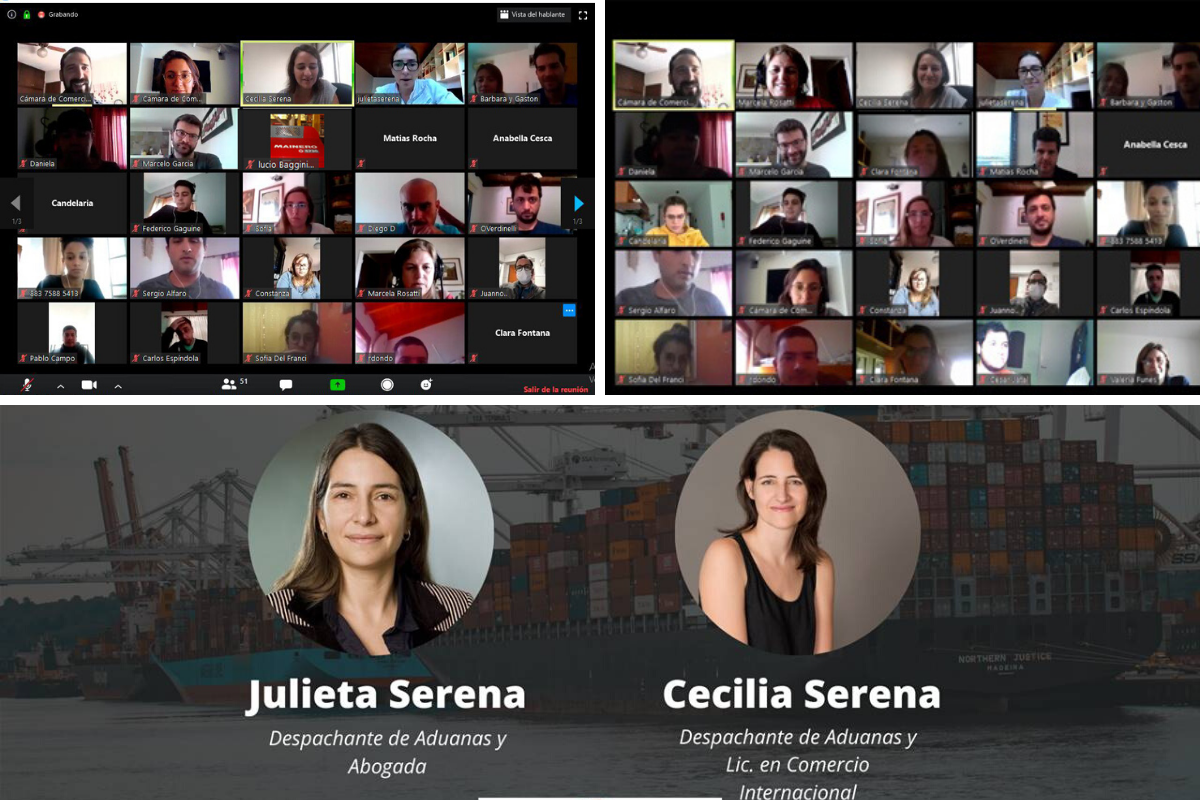 Más de 50 asistentes virtuales participaron de la charla sobre Incoterms