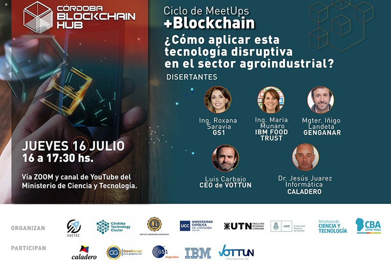 Blockchain MeetUp- ¿Cómo aplicar esta tecnología disruptiva en el sector agroindustrial?