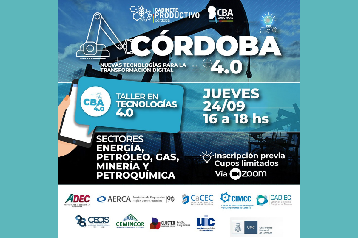 Llega un nuevo Taller Sectorial Córdoba 4.0