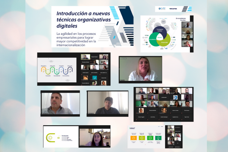 INCUTEX realizó el webinar sobre nuevas técnicas organizativas digitales