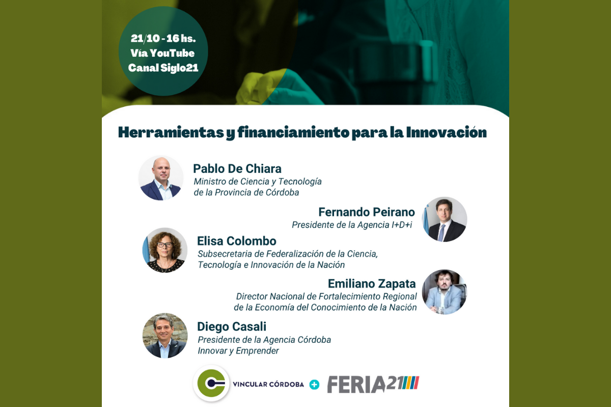 Charla: Herramientas y financiamiento para la Innovación