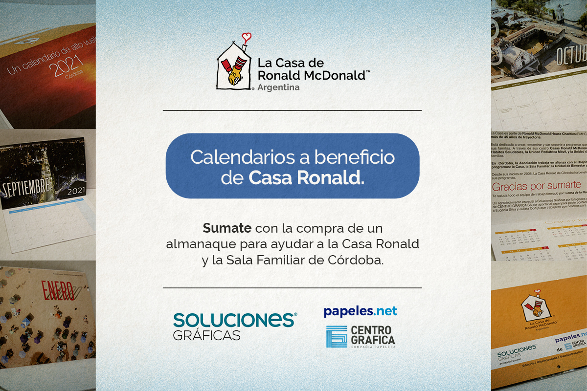 ¿Ya tenés tu calendario solidario?