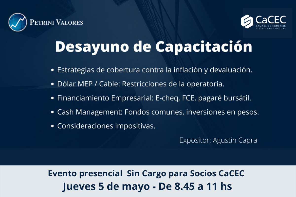 Capacitación en herramientas financieras