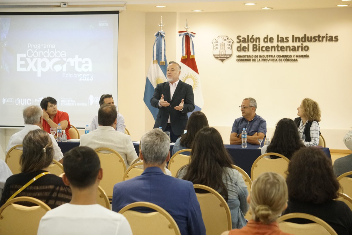 Se presentó Programa Córdoba Exporta 2023