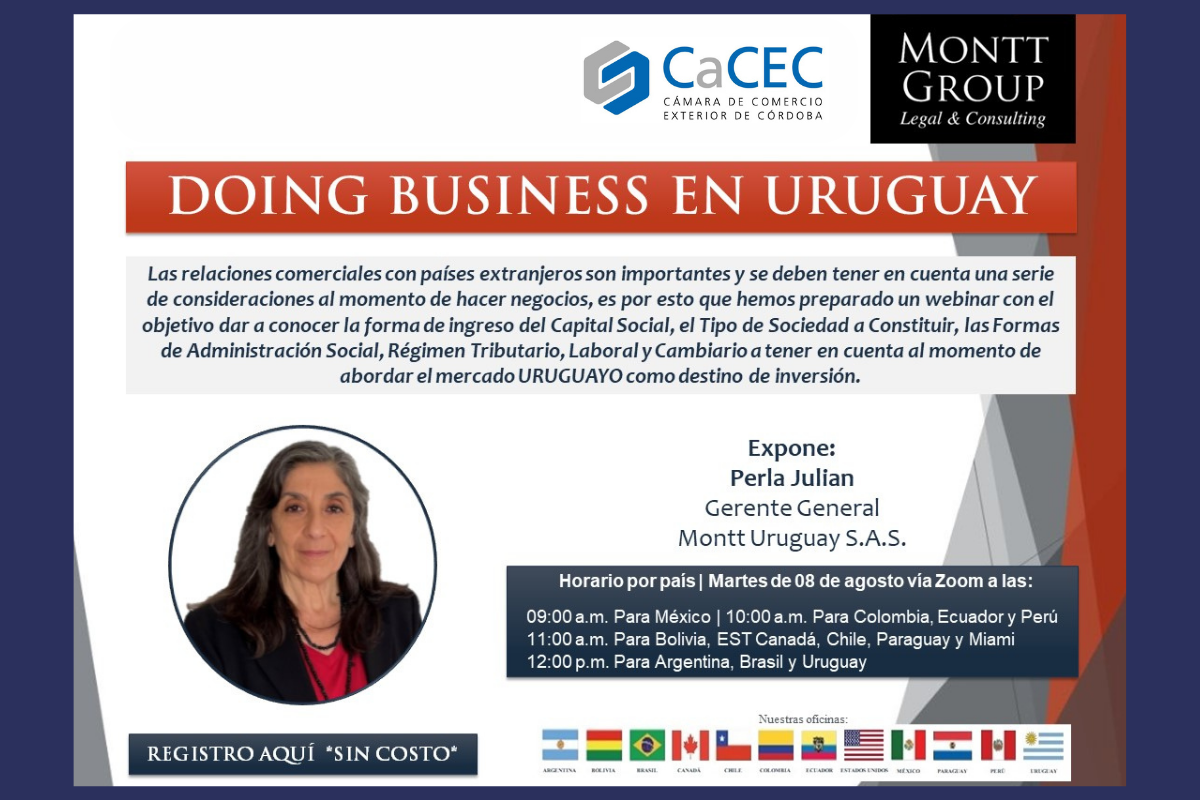 Webinar: Doing business en Uruguay