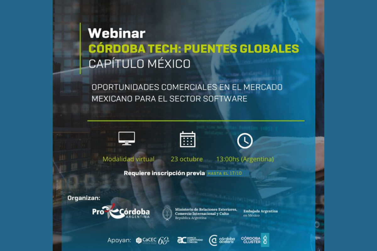 Participá de Córdoba Tech: Puentes Globales